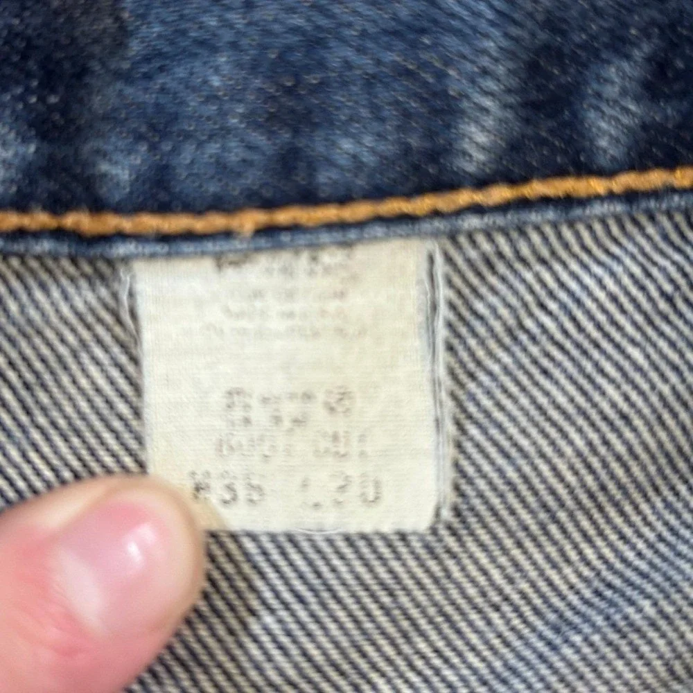 Vintage Levi's 517 Jeans 36x30 Made in USA Bootcut Western Cowboy Denim Mens 90s